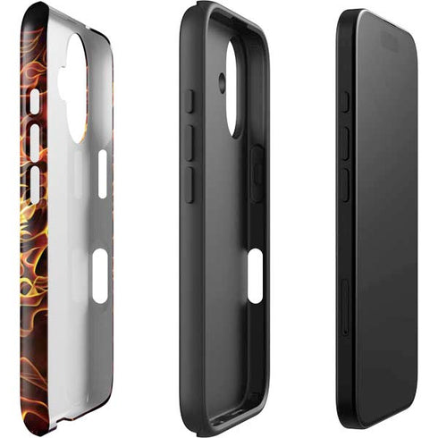 Fire Tiger by Tom Wood iPhone 16 Plus Impact Case
